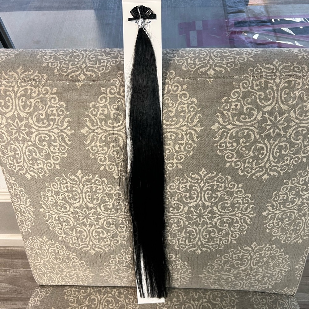 Black Hair Extensions (FUSION) - Picture 5 of 6